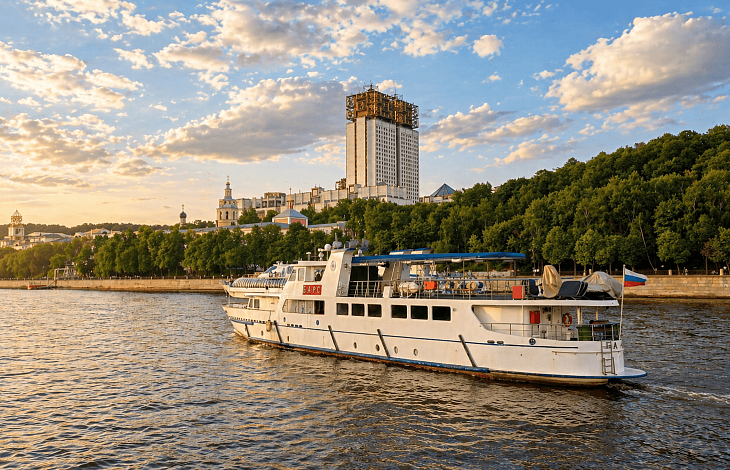 Теплоход Барс аренда в Москве – цены на официальном сайте